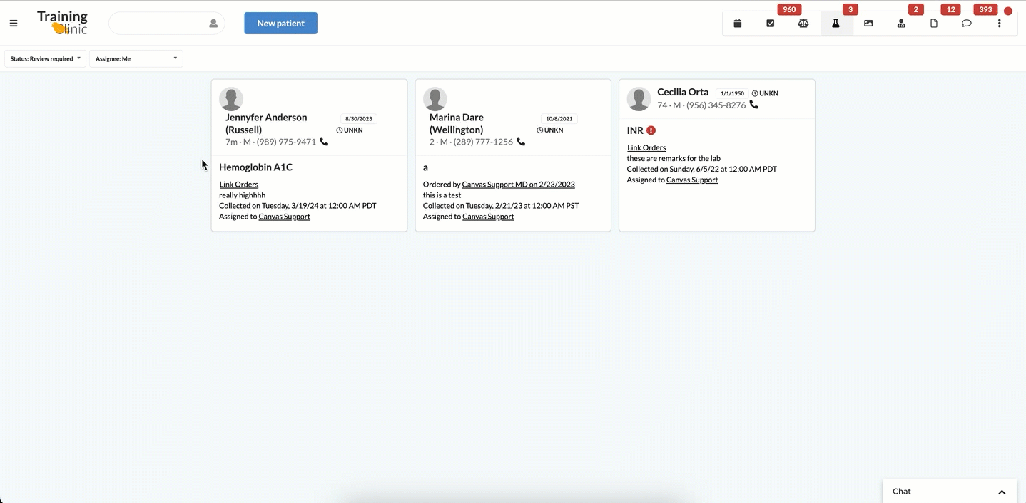 annotations clinical review